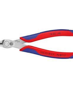 Pince Coupante Pro Knipex Super Knips Xl 140mm Chrome Ultra Fine Pour Electronique et Mecanique de Precision Avec Poignee Ergonomique (78 03 140) -Made In Germany-