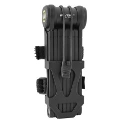 Antivol Velo Pliable-Pliant Auvray City Lock 360 Pro L 120 Cm Noir + Support Niveau Securite 8 -10 - Homologue Art2