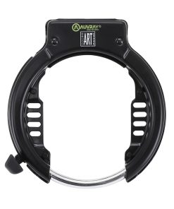 Antivol Velo Fer A Cheval Auvray Megalock Xl 80 mm Noir Niveau Securite 6-10 (Compatible Chaine et Cable) - Homologue Art2
