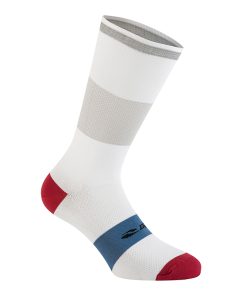 Chaussettes-Socquettes Ete Gist Reflex Blanc 40-43 - Hauteur 20Cm (Paire) -5850