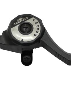 Manette VTT Sunrace Droite Shift A Collier Sur Cintre Guidon 6V.
