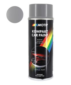 Bombe de Peinture Motip Kompakt Autolack Acryl Metal Blanc-Gris Aerosol 400 ml (46805)