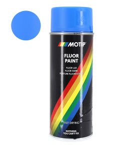 Bombe de Peinture Motip Pro Fluo Bleu Aerosol 400 ml (04024)