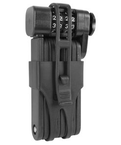 Antivol Velo - Trottinette Pliable-Pliant A Combinaison Longueur 90 Cm Noir (Support Fixation Inclus) -Niveau Securite 5-