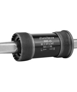 Boitier Pedalier Sunrace Carre Bbs 116mm (Boite de 68) Cuvettes Acier Filetage Anglais - Bsc - 1,37X24