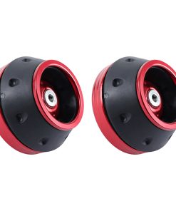 Ecrou Protection Antichute Fixation Moyeu Pour Trottinette Metal Rouge -Selection Gravity-