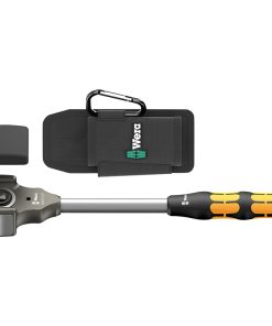 Cliquet Wera 8002 C Koloss 1-2 Avec Fonction Marteau Supporte Jusqu'A 600Nm Noir-Jaune (Set 3 Pieces) (Vendu A L'Unite) -Marque Allemande Pour Les Ateliers-