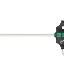 Cle Torx Manche En T Wera 467 Hf T45X200mm Noir-Vert (Vendu A L'Unite) -Marque Allemande Pour Les Ateliers-