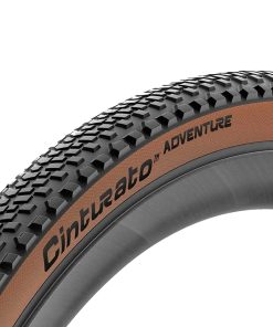 Pneu Gravel 700 X 40 Pirelli Cinturato Adventure Classic Tanwall Noir Flanc Marron Tubeless Ready TS (40-622)