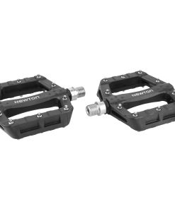 Pedale VTT - Bmx Newton Resine Noir 9-16" Roulement Du (Paire) 108X99X23 Mm