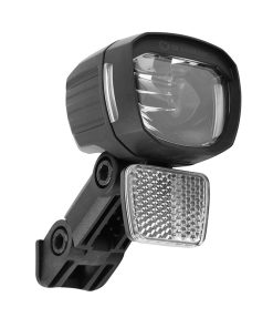 Eclairage Velo Vae - E-Bike Herrmans Mr5 140 Lumens Noir Avant Sur Fourche 6-12V - Vendu En Boite