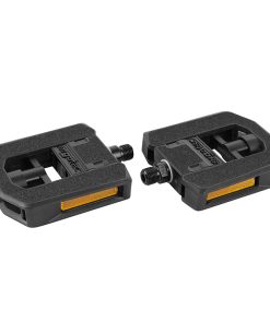 Pedale City Ergotec Pliante Alu-Resine Noir 9-16 (Paire Sur Carte) 100X102mm