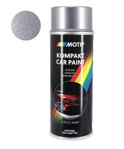 Bombe de Peinture Motip Kompakt Autolack Acryl Metal Gris Aerosol 400 ml (55272)