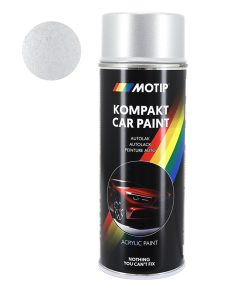 Bombe de Peinture Motip Kompakt Autolack Acryl Metal Argent Aerosol 400 ml (55290)