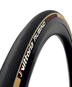 Pneu Route 700 X 28 Vittoria Rubino Noir-Beige Graphene 2.0 TS (28-622) (Offre Speciale)