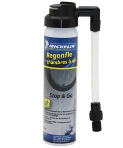 Bombe Anti-Crevaison Michelin Stop&Go Pneu Tubeless - Tubetype Presta-Schrader (75Ml)