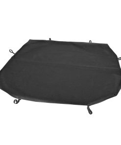 Housse Anti Pluie Pour Coffre de Tricycle Leader Fox Compatible Lovelo, Curtis Couleur Noir (Inclus Bloc de Fixation + 8 Vis)