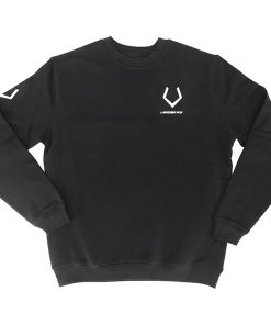 Sweat-Shirt Leader Fox Taille L Noir (Logo Blanc) -Acs-
