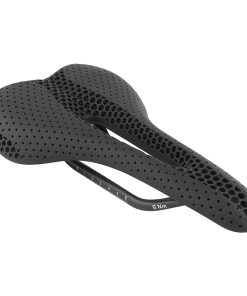 Selle 3D Carbone T807 Noir Ouverte 265X143 Rail Carbone Brillant Poids 160G (Poids Max 130Kgs) -Newton-