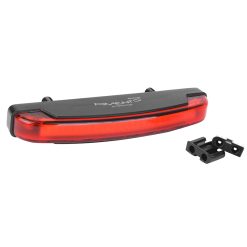 Eclairage-Feux Stop Velo A Dynamo Arriere 6V Sur Porte-Bagage Spanninga Pimento Large (Montage Atelier) Compatible Vae