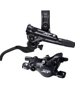 Frein A Disque VTT Hydraulique Shimano Xt M8100 Arriere Noir Durite 1700mm (Sans Disque) (Montage Atelier)
