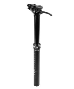Tige de Selle VTT Telescopique Switch Sw-08 Alu Noir Diam. 30,9 L425mm (Par Levier 15-120mm)