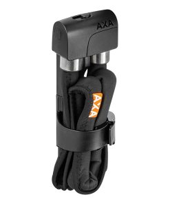 Antivol Velo Pliable-Pliant Axa Foldable A Cle Diam 6.5 mm L0.95M Noir (Avec Fixations Sur Cadre) - Securite Niveau 7-15 - Homologue Fub 1 Etoile