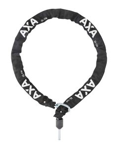 Antivol Velo Chaine A Boucle Axa Ulc-130 Pour Fer A Cheval Diam 5.5 mm L1.30M Noir (Profondeur 50 mm Diam 10 mm) Livre Avec Sacoche de Selle