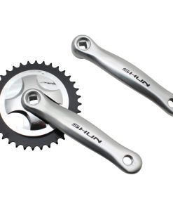 Pedalier City Gravity Manivelles Alu 170mm Plateau 36D. Chaine 3.30 (Offre Speciale)