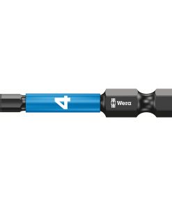 Embout Wera 840-4 Hex Plus Imp Dc Impaktor Sb 1-4 6 Pans-Allen 4 mm L 50 mm -Marque Allemande Pour Les Ateliers-