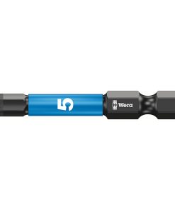 Embout Wera 840-4 Hex Plus Imp Dc Impaktor Sb 1-4 6 Pans-Allen 5 mm L 50 mm -Marque Allemande Pour Les Ateliers-