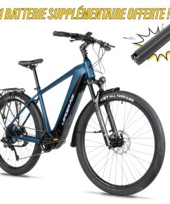 Velo Electrique-Vae VTC 28 Leader Fox Barnet 2025 Homme Bleu 9V Moteur Central Bafang M510 36V 95Nm Batterie 20Ah (22.5'' - H53Cm - Taille Xxl - Pour Adulte de 190Cm À Plus)