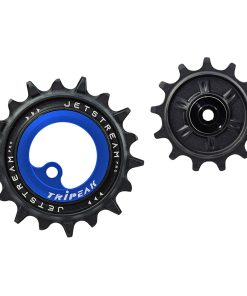 Galet Derailleur Aopw Tripeak 13-18 Dents Ceramique 12X1-11X2V. Shimano Deore Xt 8100-8130 Slx 7120-7100 Grx 822 Bleu Fonce (Jeu de 2) (Garantie 4 Ans)
