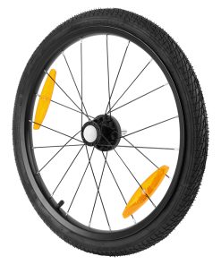 Roue Remorque Velo 20" Moyeu Fusee Rayon Avec Pneu + Chambre (Gauche) - Pour Remorque 161054