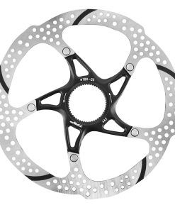 Disque de Frein VTT Centerlock Tektro 180mm Noir Pour Toute Type de Plaquette Sans Contre Ecrou (Montage Atelier)