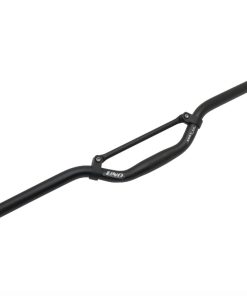 Cintre Guidon VTT Demi Releve Uno Alu Avec Barre de Renfort Argent 25,4mm Hauteur 50mm Largeur 610mm