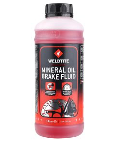 Liquide de Frein - Huile Velo Weldtite Mineral Pour Shimano-Tektro-Magura (Bidon 1L) Colori Rose