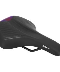 Selle Newton City Shiny Black Stripes Effet Oil Noir 247X168Mm