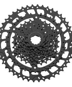 Cassette 9V. Sunrace U-Series Csu980 11-46 VTT Noir (Livre En Boite) (11-13-15-18-20-23-28-36-46) - Compatible Shimano Cues, Linkglide