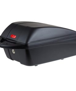 Top Case Velo Box Polisport 11L Noir Fixation Mik-Mik-Hd 2.0 Verrouillage Securise Sur Porte Bagage A Cle (Long 42Cm X Larg 26Cm X Haut 21Cm) - Poids Max 5Kgs