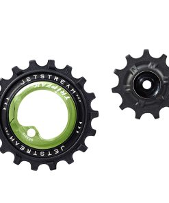 Galet Derailleur Aopw Tripeak 11-18 Dents Ceramique 12-11X2V. Shimano Grx Rx810 - 815 - 820 - 825 Vert (Jeu de 2) (Garantie 4 Ans)