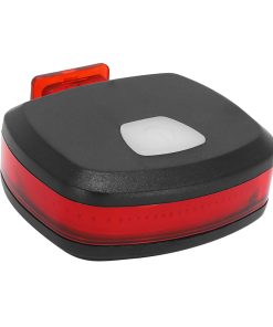 Eclairage Velo Usb Arriere Newton Sur Tige de Selle 10 Lumens Noir 3 Modes (Livre Avec Fixation) - Rechargeable Usb