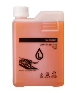 Liquide de Frein - Huile Velo Shimano Mineral Pour Xtr M9220, M9200, Mt805 (1 Litre) -Viscosite Faible-