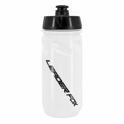 Bidon Leader Fox Blanc Noir 600 ml (Logo Noir) -Acs-