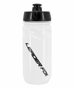 Bidon Leader Fox Blanc Noir 600 ml (Logo Noir) -Acs-