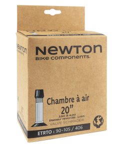 Chambre a Air Velo 20 X 3.50-4.00 Newton Valve Standard 40mm - Epaisseur Renforcee 1.2mm pour Fat Bike