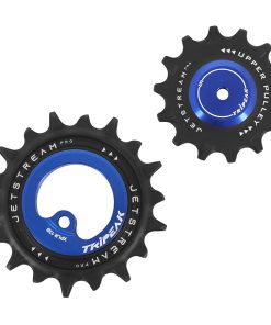 Galet Derailleur Aopw Tripeak 14-18 Dents Ceramique 13X1V. SRAM Axs Force Xplr Bleu Fonce (Jeu de 2) (Garantie 4 Ans)