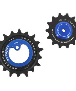 Galet Derailleur Aopw Tripeak 14-18 Dents Ceramique 12X1V. SRAM T Type Bleu Fonce (Jeu de 2) (Garantie 4 Ans)