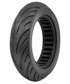 Pneu Trottinette Plein 10 X 2.50 Gravity Noir (Segway Ninebot Max G30 Series) (Jante Largeur 45mm, Diametre Inter 164mm, Diametre Exter 240mm)