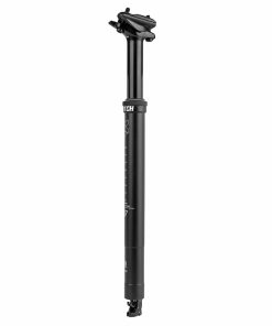 Tige de Selle VTT Telescopique Switch Swl-70 Alu Noir Diam. 27.2 L340mm (Reglage Par Cable Interne Debattement 70mm) Fixation Cintre Guidon